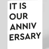 Personalised It is Our Anniversary Card | Ohh Deer