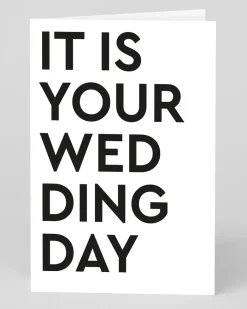 Personalised It Is Your Wedding Day Card | Ohh Deer