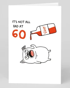 Personalised It's Not All Bad 60th Birthday Card | Ohh Deer