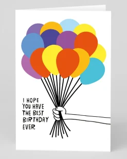 Personalised It's Your Birthday Balloon Birthday Card | Ohh Deer