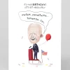 Personalised Joe Biden Weird Noise Birthday Card | Ohh Deer