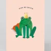 Personalised Kiss Me Quick Greeting Card | Ohh Deer