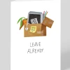 Personalised Leave Already Goodbye Card | Ohh Deer