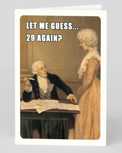 Personalised Let Me Guess 29 Again Birthday Card | Ohh Deer