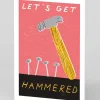 Personalised Let's Get Hammered Greeting Card - Max Machen | Ohh Deer