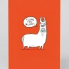 Personalised Like You Llama Greeting Card | Ohh Deer
