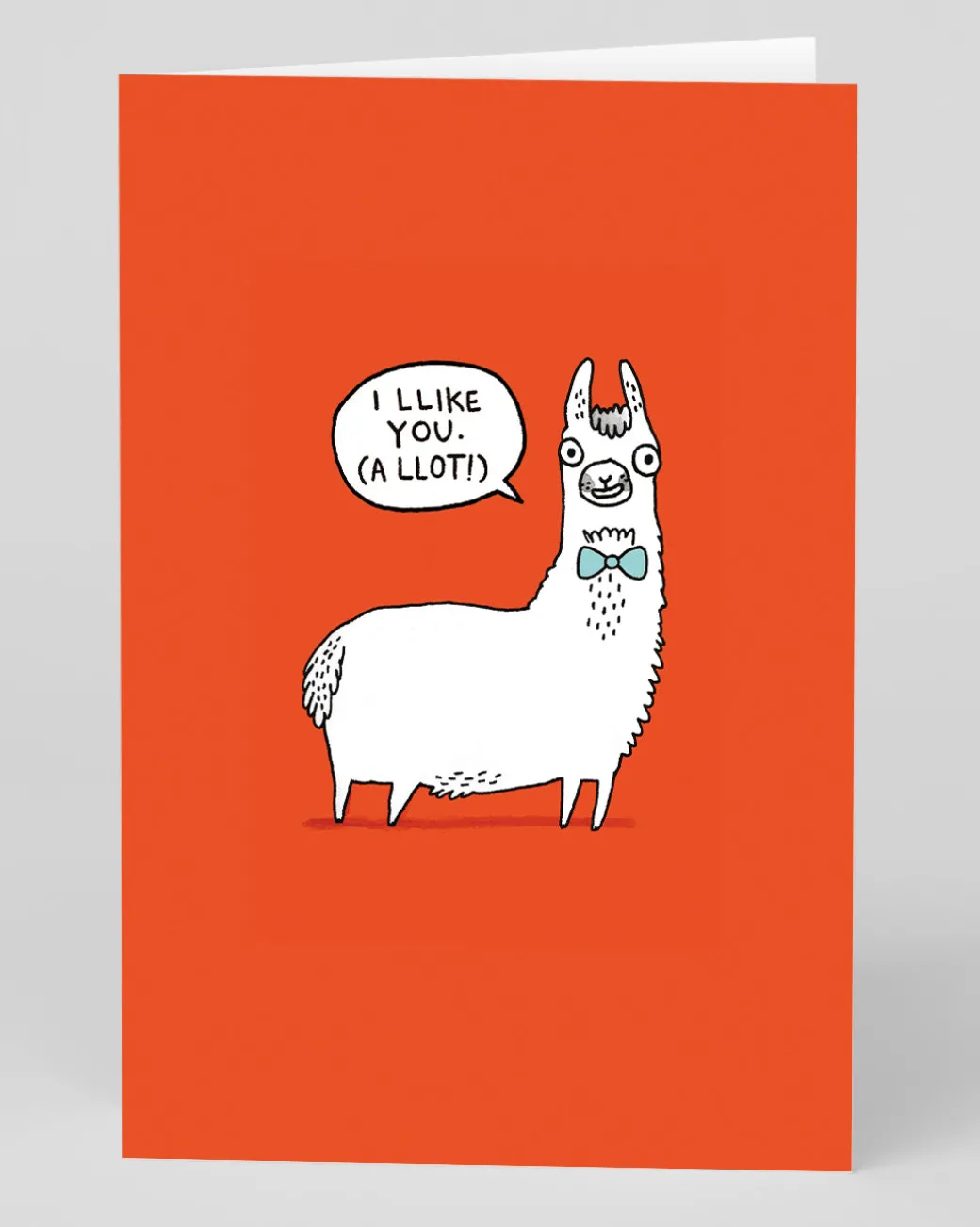 Personalised Like You Llama Greeting Card | Ohh Deer