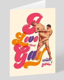 Personalised Love Being Gay Greeting Card | Ohh Deer