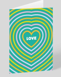 Personalised Love Hearts Card | Ohh Deer