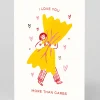 Personalised Love You More Than Carbs Card | Ohh Deer