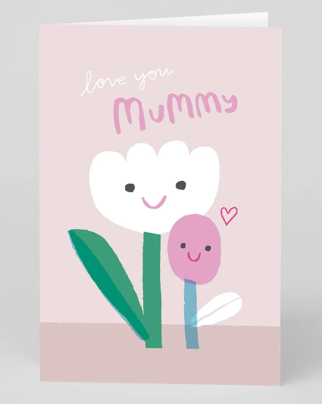 Personalised Love You Mummy Flowers Greeting Card | Ohh Deer