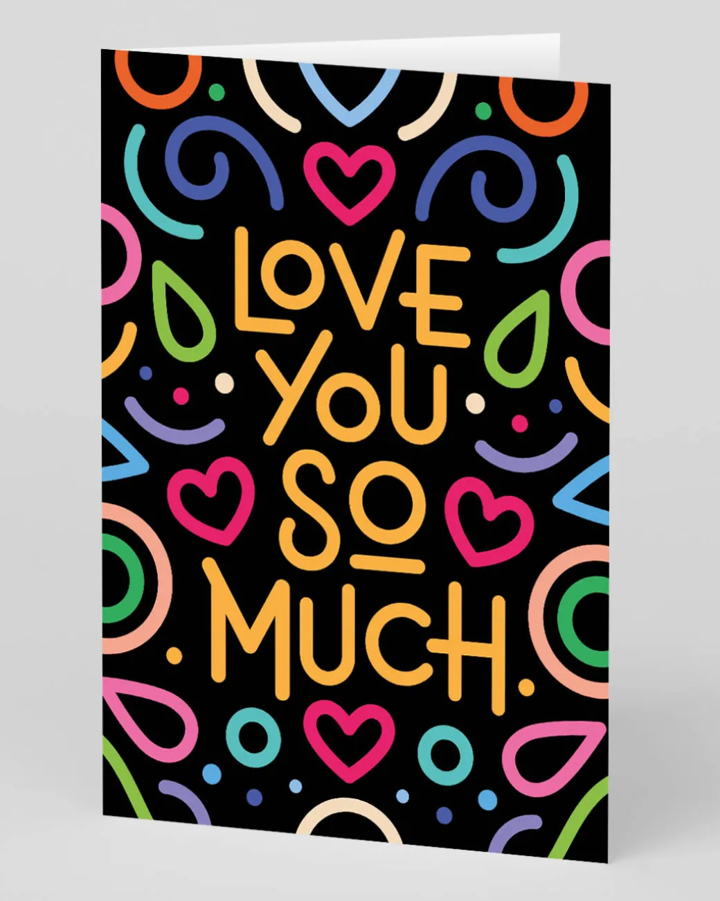 Personalised Love You So Much Greeting Card | Ohh Deer