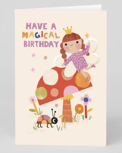 Personalised Magical Fairy Children's Birthday Card