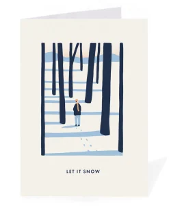 Personalised Man in woods Christmas Card | Ohh Deer