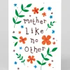 Personalised Mother Like No Other Floral Greeting Card | Ohh Deer