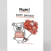 Personalised Mum Happy Birthday Pug | Ohh Deer