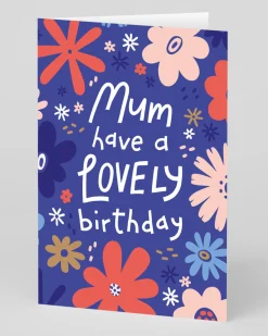 Personalised Mum Happy Birthday Floral | Ohh Deer