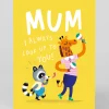 Personalised Mum, I'll Always Look Up To You Giraffe Greeting Card | Ohh Deer