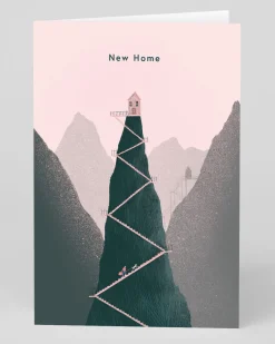 Personalised New Home Mountain Greeting Card | Ohh Deer