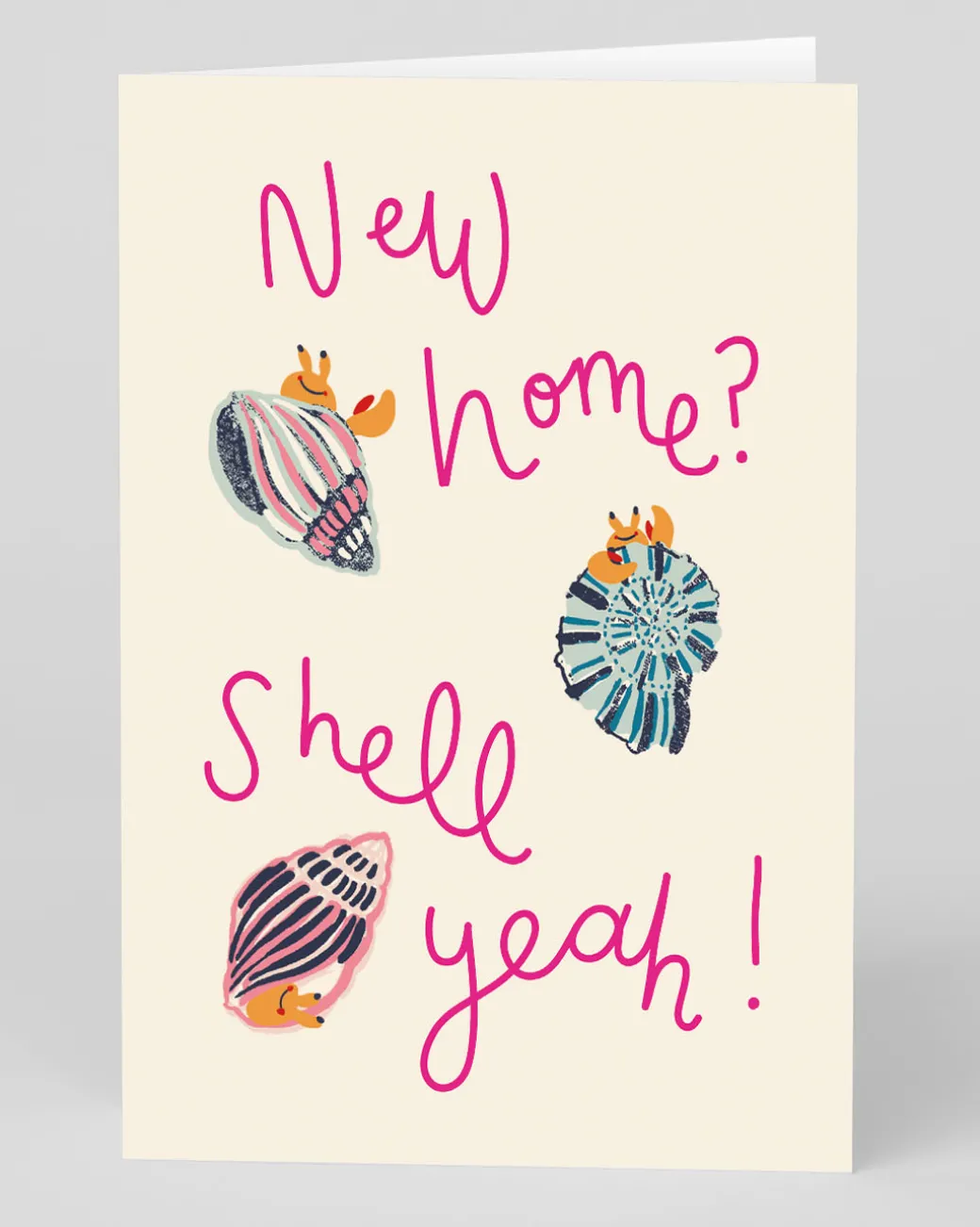 Personalised New Home Shell Yeah Greeting Card | Ohh Deer