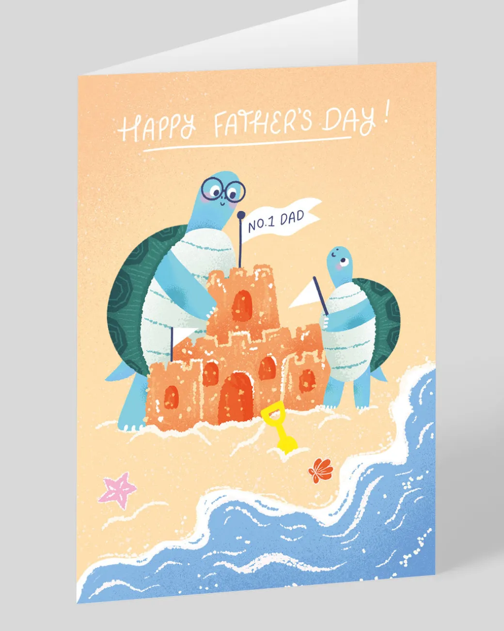 Personalised No.1 Dad Tortoise Father's Day Card | Ohh Deer