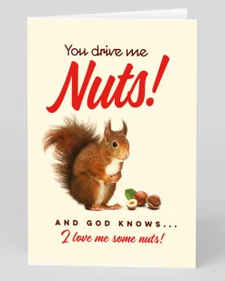 Personalised Nuts! Greeting Card | Ohh Deer