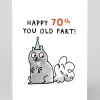 Personalised Old Fart 70th Birthday Card | Just £3.50 | Ohh Deer