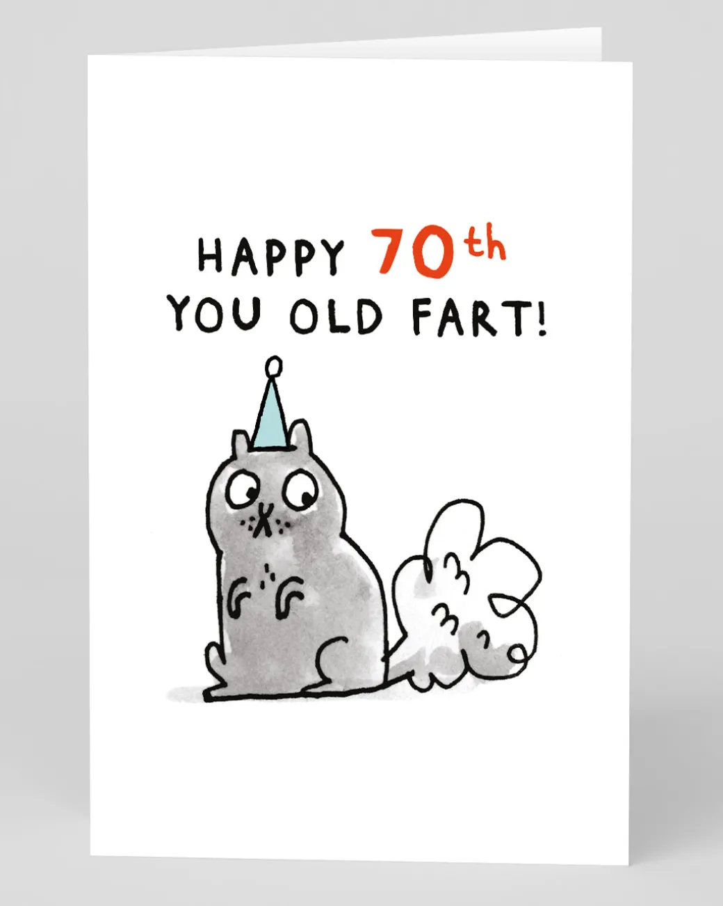 Personalised Old Fart 70th Birthday Card | Just £3.50 | Ohh Deer