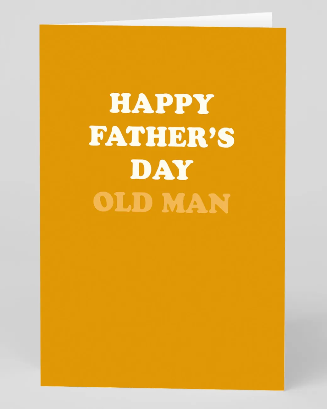 Personalised Old Man Father's Day Card | Ohh Deer