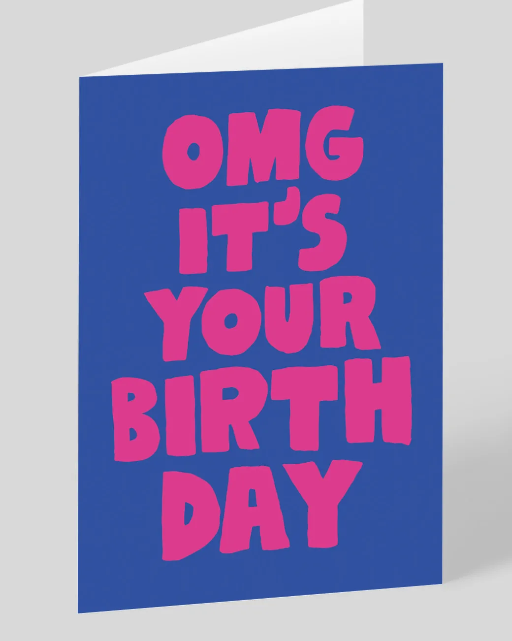 Personalised OMG Birthday Card | Ohh Deer