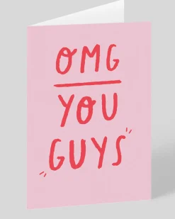 Personalised OMG You Guys Engagement Card | Ohh Deer