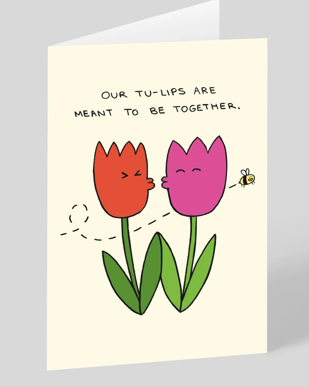 Personalised Our Tu-lips Meant To Be Together Card | Ohh Deer