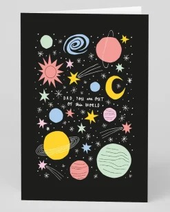 Personalised Out Of This World Dad Greeting Card | Ohh Deer