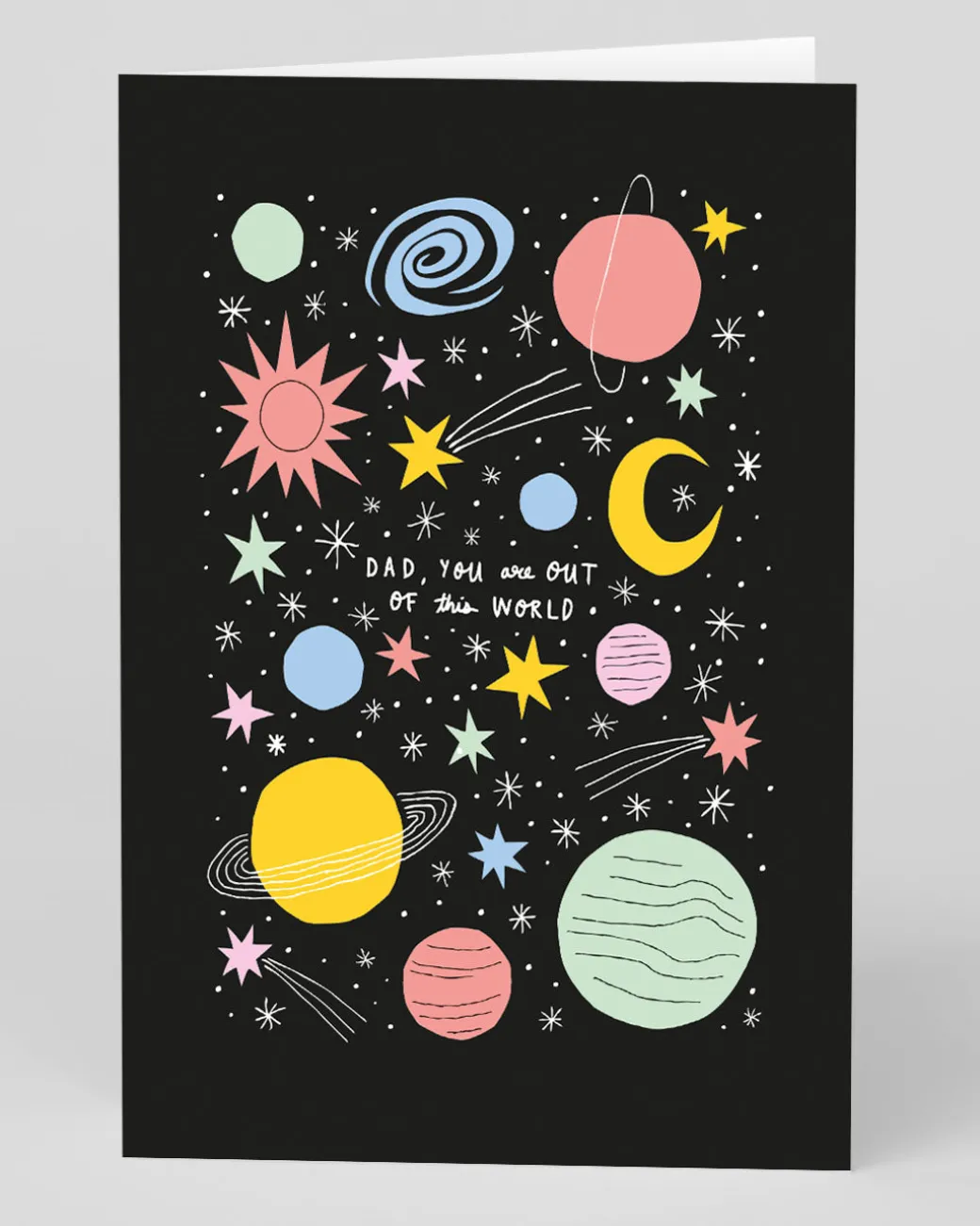 Personalised Out Of This World Dad Greeting Card | Ohh Deer