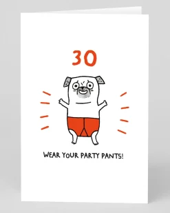 Personalised Party Pants 21st Birthday Card | Ohh Deer