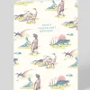 Personalised Pastel Dinosaurs Birthday Card | Ohh Deer