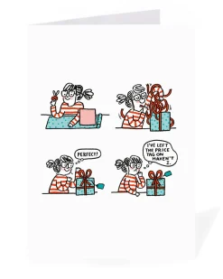 Personalised Perfect gift Christmas Card | Ohh Deer