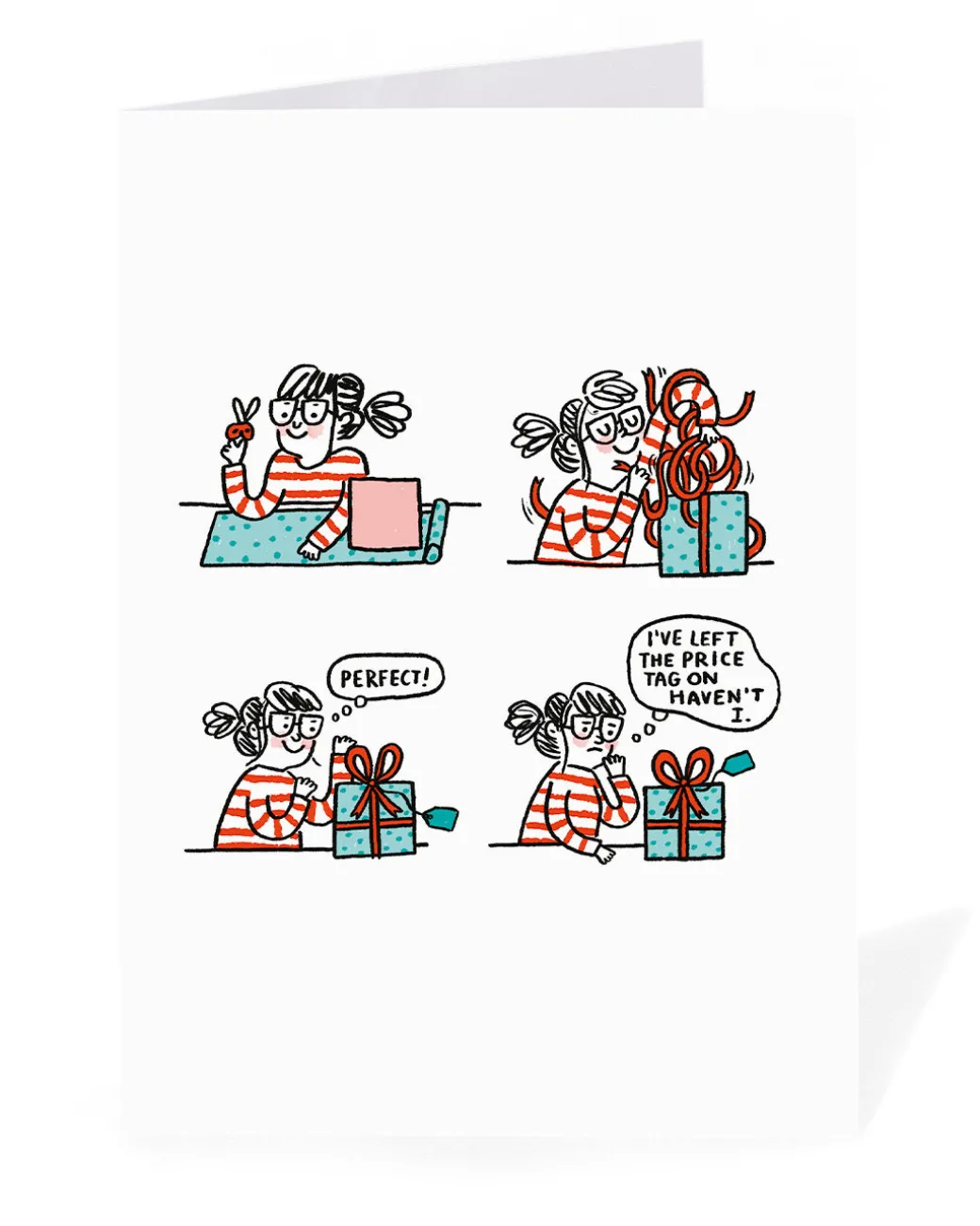 Personalised Perfect gift Christmas Card | Ohh Deer