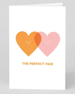 Personalised Perfect Pair Greeting Card