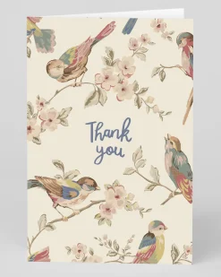 Personalised Portrait Birds Thank You Card | Ohh Deer