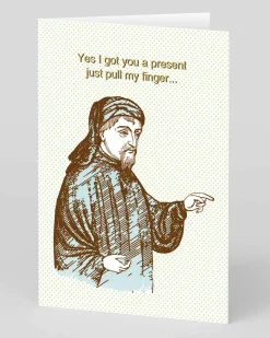 Personalised Pull My Finger Birthday Card | Ohh Deer