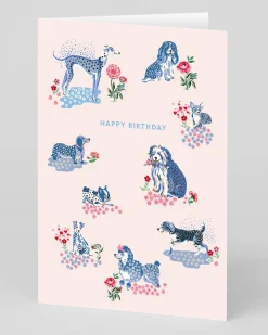 Personalised Puppy Fields Birthday Card | Ohh Deer