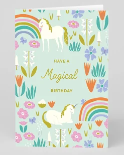 Personalised Rainbows and Unicorns Birthday Card | Ohh Deer