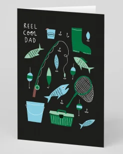 Personalised Reel Cool Dad Greeting Card | Ohh Deer