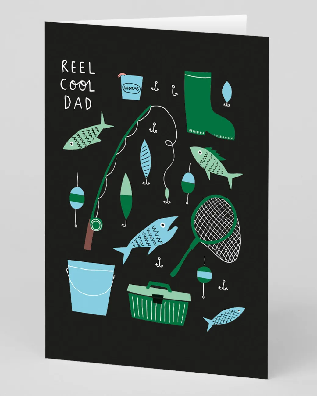 Personalised Reel Cool Dad Greeting Card | Ohh Deer