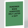 Personalised Remember Hangovers Greeting Card | Ohh Deer