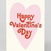 Personalised Retro Heart Valentine's Day Card | Ohh Deer