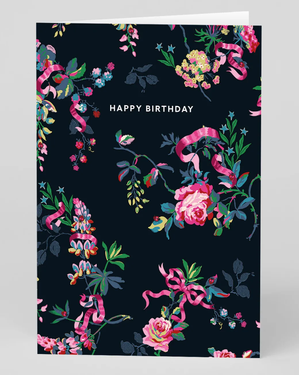 Personalised Ribbons and Roses Birthday Card | Ohh Deer