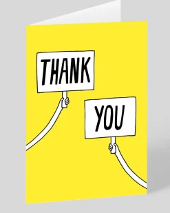 Personalised Signs Thank You Card | Ohh Deer