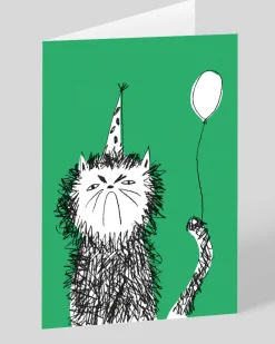 Personalised Snitty Kitty Birthday Card | Ohh Deer